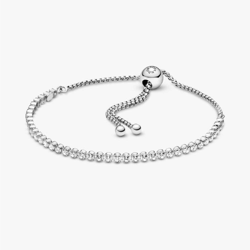 Pandora Sparkling Slider Tennis Bracelet